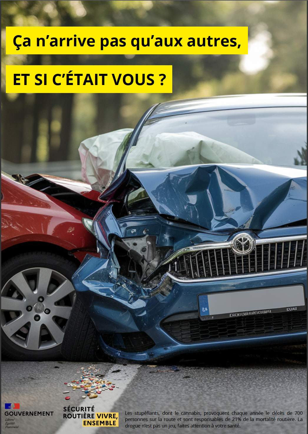 Devoir Stratégie de Communication – Affiches Sécurité Routière