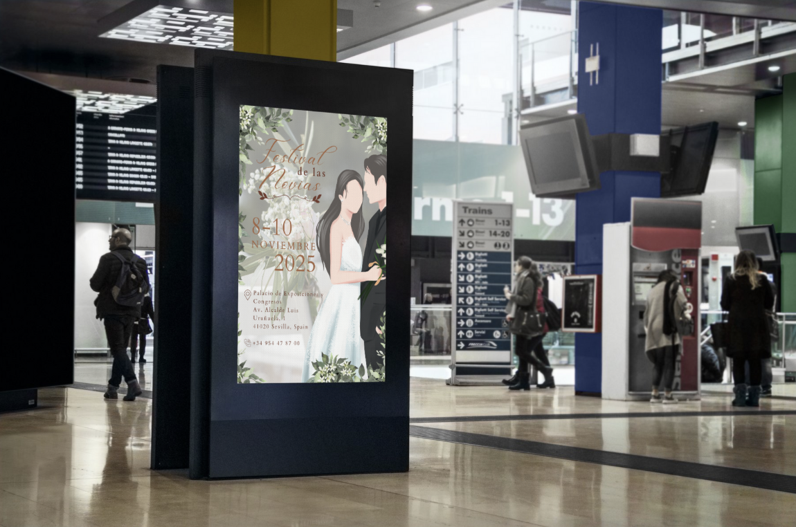 Devoir Espagnol – Affiche Mockup Festival de las Novias