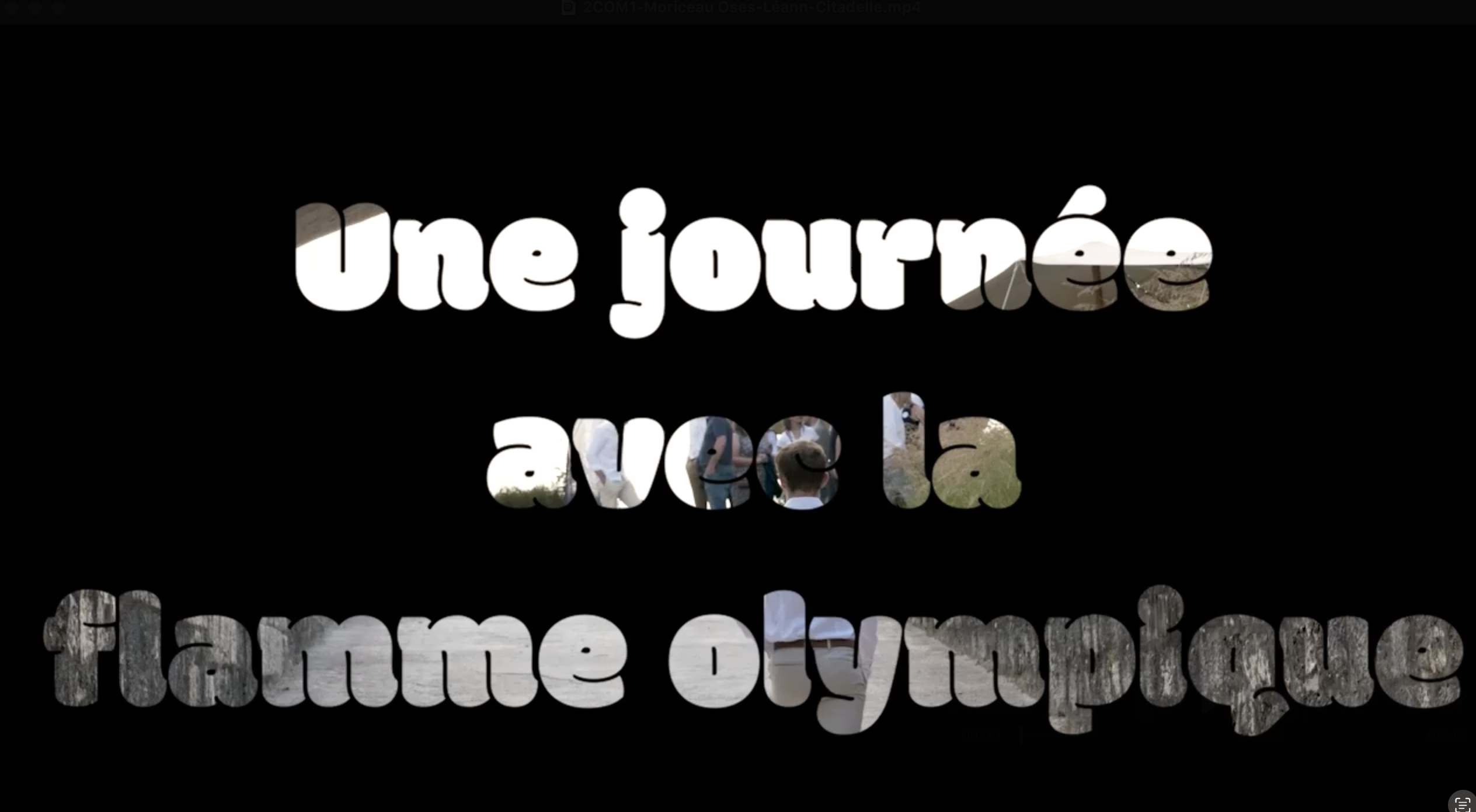 Devoir Audiovisuel – Montage Vidéo Citadelle