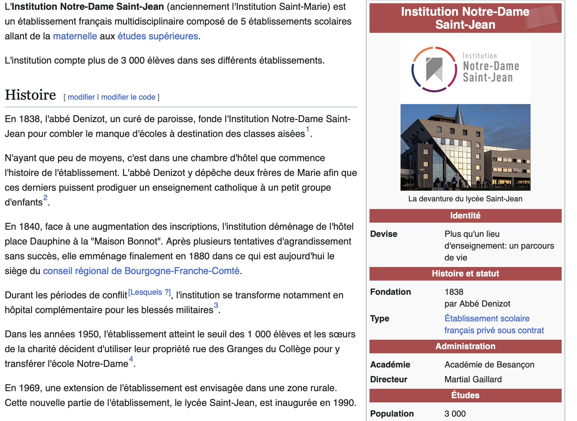 Stage NDSJ – Création et Rédaction de Page Wikipédia