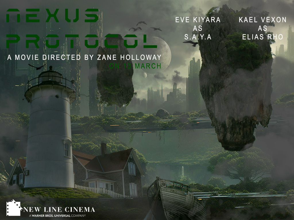 Devoir Design Graphique – Affiche de Film Futuriste